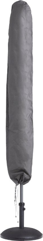 Perel Outdoor-Abdeckung für Sonnenschirm, grau, 220 cm x 40 cm