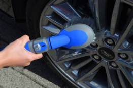 Reifenwaschbürsten-Set - Felgenreiniger - 3in 1