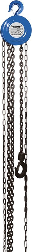Silverline Handwinde - 1000 Kilo - Hubhöhe 2,5 Meter