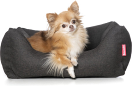Snoozle Donut Hundekorb - weiches und luxuriöses Hundekissen - Hundebett - waschbar - Hundekörbe - 60 x 44cm