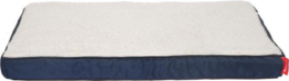 Snoozle Orthopädischer Hundekorb - Weiches und luxuriöses Hundekissen - Hundebett - Waschbar - Hundekörbe - M - 76cm - Blau