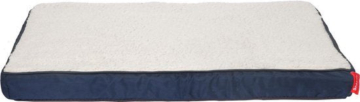 Snoozle Orthopädischer Hundekorb - Weiches und luxuriöses Hundekissen - Hundebett - Waschbar - Hundekörbe - M - 76cm - Blau