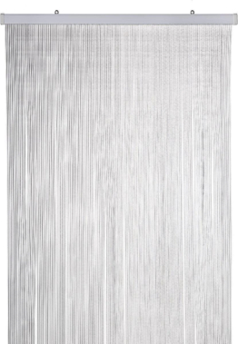 Wicotex Sabrina - Fliegenvorhang - 90x220 cm - Transparent -