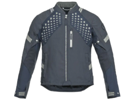 BMW Aravis Air Motorradjacke Herren (grau / blau) Farbe: Grau Größe: 50