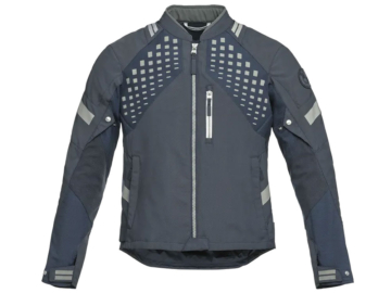 BMW Aravis Air Motorradjacke Herren (grau / blau) Farbe: Grau Größe: 54