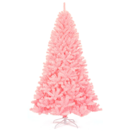 Coast 225 cm künstlicher Weihnachtsbaum Weihnachtsbaum PVC Material Kunstbaum Weihnachten Rosa
