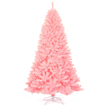 Coast 225 cm künstlicher Weihnachtsbaum Weihnachtsbaum PVC Material Kunstbaum Weihnachten Rosa