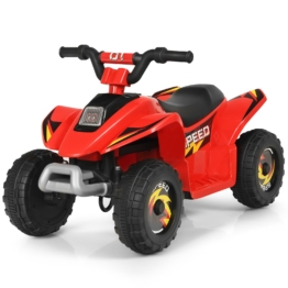 Coast 6V Elektro Kinderauto Mini Electroquad Kinderauto 73 x 40 x 44,5 cm rot