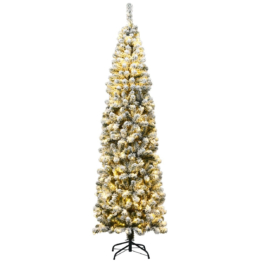 Costway Künstlicher Weihnachtsbaum mit Metallständer - 180cm