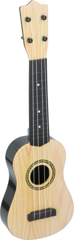 Eddy Toys Kindergitarre - Spielzeuginstrument - 4 Saiten - 57 x 18 x 5 cm