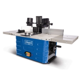 Fräsmaschine HF50 scheppach - 40mm Spindelhöhe | 6, 8 und 12mm Spannzangen | Tischverbreiterung