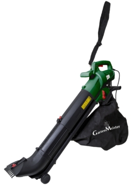 GartenMeister 5-in-1 Elektro-Laubsauger mit Abstreiffunktion GM LS-3000, 3000 Watt