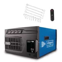 Luftreiniger HDA-14 Scheppach - 100W | 3 Stufen | inkl. praktischer Fernbedienung