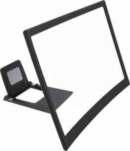 Niceey Bildschirmlupe HD - Phone Cinema - Bildschirmlupe - Heimkino - Smartphone-Lupe - Schwarz
