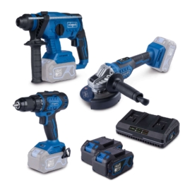 Akku-Maschinen-Set 3-tlg. BPS100 scheppach (DIY)