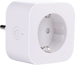alpina Smart Home - Smart Plug - Smart Plug für den Innenbereich - 2500W - Zeitschaltuhren - Verbrauchsmesser - App und Sprachsteuerung