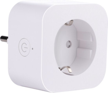 alpina Smart Home - Smart Plug - Smart Plug für den Innenbereich - 2500W - Zeitschaltuhren - Verbrauchsmesser - App und Sprachsteuerung