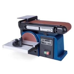 Band- und Tellerschleifer BTS800 scheppach - 230-240V 50Hz