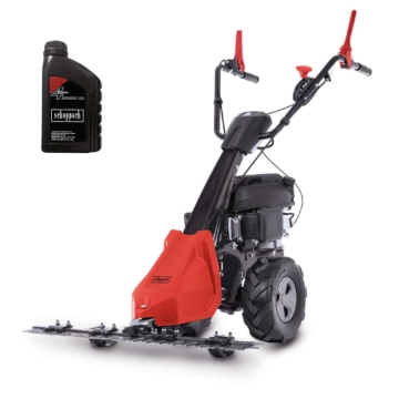 Benzin Balkenmäher BMS200-88 Scheppach - Schnittbreite/höhe 880mm / 30-60mm | 5,7PS | bis zu 3000m² - inkl. Motoröl