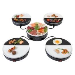 Bourgini Chef's Dinner Party Gourmet Set - 4-5 Personen - Griddle - Komplett spülmaschinenfest - Inklusive Aufbewahrungsbeutel