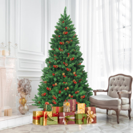 Coast 200cm künstlicher Weihnachtsbaum Tannenbaum Weihnachtsbaum mit 1100 Zweigen und Premium-Kunstbaum grün