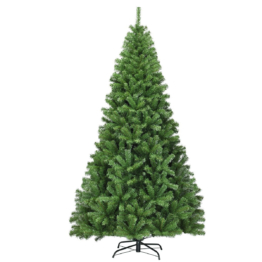 Coast Weihnachtsbaum 225 cm künstlicher Tannenbaum mit Faltsystem 1346 Spitze PVC Grün