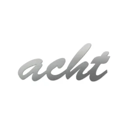 Edelstahl-Hausnummer als Zahlwort - Bruscetta - Höhe 10 cm - bis 10 Buchstaben