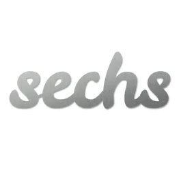 Edelstahl-Hausnummer als Zahlwort - Leckerli - Höhe 100 mm - bis 5 Buchstaben
