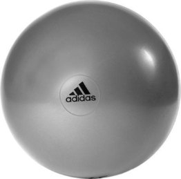 Gymnastikball Adidas 65cm einfarbig grau