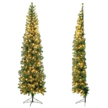 Halber künstlicher Weihnachtsbaum Coast mit 150 LED-Lichtern - 210 cm