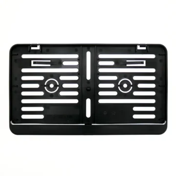 Halter für Motorrad-Kennzeichen schwarz 255 x 130 mm