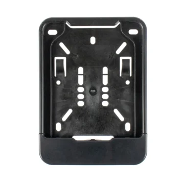 Kennzeichenhalter für Kleinkraftfahrzeuge, schwarz, 122 x 168 mm
