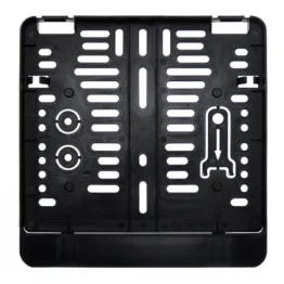 Kennzeichenhalter schwarz für Motorrad 220 x 200 mm