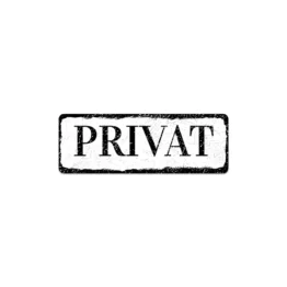 Kleines Namenssschild Vintage Look weiß | 10 x 3.5 cm