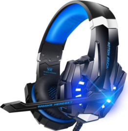 KOTION EACH G9000 Gaming Headset - PS4, Laptops - Schwarz/Blau