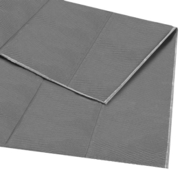 LifeGoods Outdoor-Teppich - 152x230CM - Gartenteppich - Inkl. Tragetasche - Grau