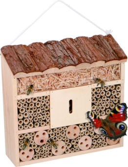 Lifetime Garden Insektenhotel - Holz - 30 x 10 x 28 cm