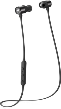 Motorola VerveLoop 200 In-Ear-Kopfhörer - Bluetooth - schwarz - mit Mikrofon - spritzwassergeschützt