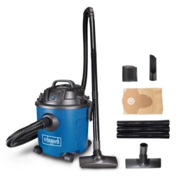 Nass- und Trockensauger NTS16 Scheppach 1200W 16L 20kPa 4,3kg mit Zubehör, 3m Kabel, 1,8m Saugschlauch