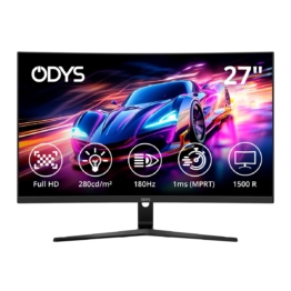 ODYS XP27-F-180 27 Zoll Curved Monitor