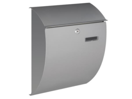 Perel Briefkasten - Nizza - Silber