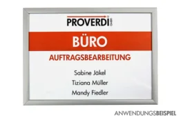 Rahmen aus Aluminium im Format A4