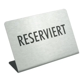 "Reserviert" Tischaufsteller 1 Stück
