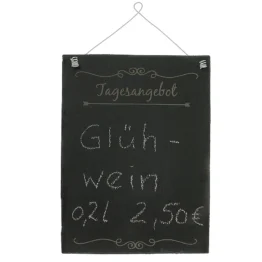 Schiefertafel mit Draht 400 x 300mm
