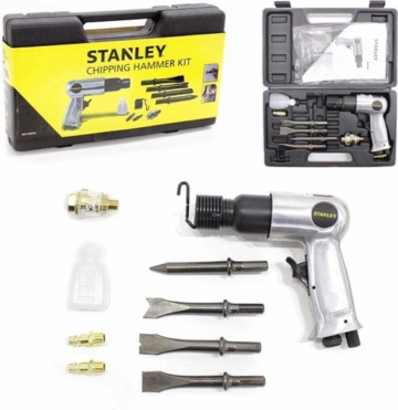 Stanley 160173XSTN Presslufthammer-Set im Koffer - 12mm - 5J