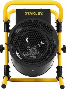 Stanley Werkstattheizung ST-305-231-E - bis zu 50m2 - auch Kaltluftgebläse - Schwarz/ Gelb
