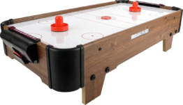 Toyrific Air Hockey Tisch 27 Zoll Braun 5-teilig