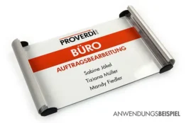 Türschild zum Selbstbeschriften in A4