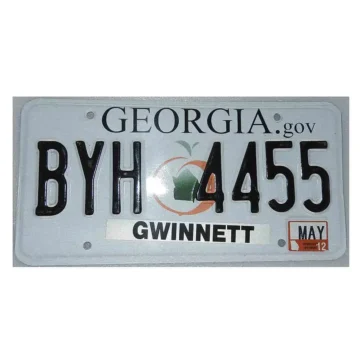 US - Nummernschild Georgia