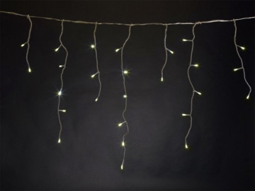 Vellight LED-Lichtvorhang warmweiß, 4 m, 144 LEDs, wetterfest, energieeffizient und zauberhaft